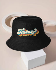 Retro Taurus Zodiac Street Fisherman Hat