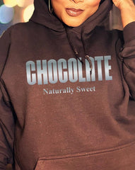 Chocolate Bar (Shiny Silver Foil) Hoodie