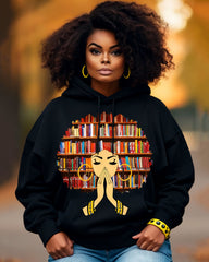 Magic Afro Book Love Long-sleeved Hoodies