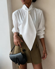 Inspired Designer Oversize Tops Shirt Blouse