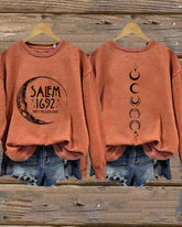 Salem 1692 They Missed One Halloween Long Sleeve Sweatshirt