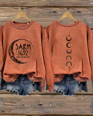 Salem 1692 They Missed One Halloween Long Sleeve Sweatshirt