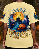 Not All Who Wander Are Lost Halloween All Over Print T-Shirt