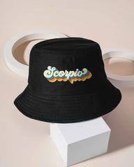 Retro Scorpio Zodiac Street Fisherman Hat
