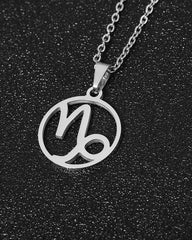 Silver 12 Constellation Necklace