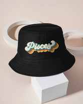 Retro Pisces Zodiac Street Fisherman Hat