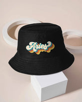 Retro Aries Zodiac Street Fisherman Hat