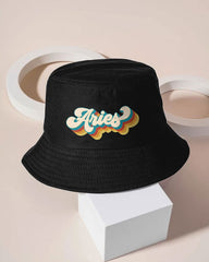 Retro Aries Zodiac Street Fisherman Hat
