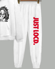 It's The LOCS for Me Long Sleeve Hoodie Two Pieces Set