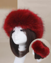 Imitation Fur Thickened Hat Without Cap Warm Hat