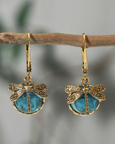 Bohemian Dragonfly Earrings