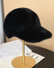 Warm Plush Baseball Cap