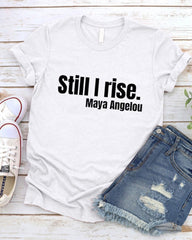 African American Black Women 100% Cotton Crew Neck Short Sleeve Tshirt