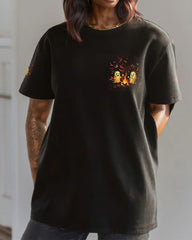 Let's Get Toasted Boos Halloween All Over Print T-Shirt