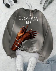 Christian Joshua 1:9 Crewneck Sweatshirt