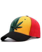 Reggae-colored Versatile Baseball Cap