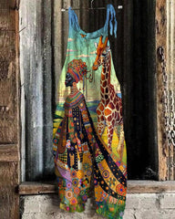 Gorgeous Tribal Women's Printed Women's Jumpsuit