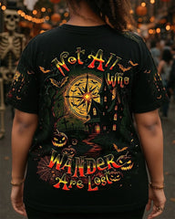Not All Who Wander Are Lost Halloween All Over Print T-Shirt
