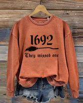 1692 They Missed One Halloween Long Sleeve Sweatshirt