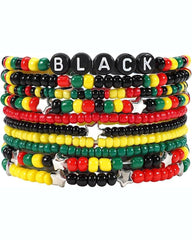 Juneteenth Beads Bracelet