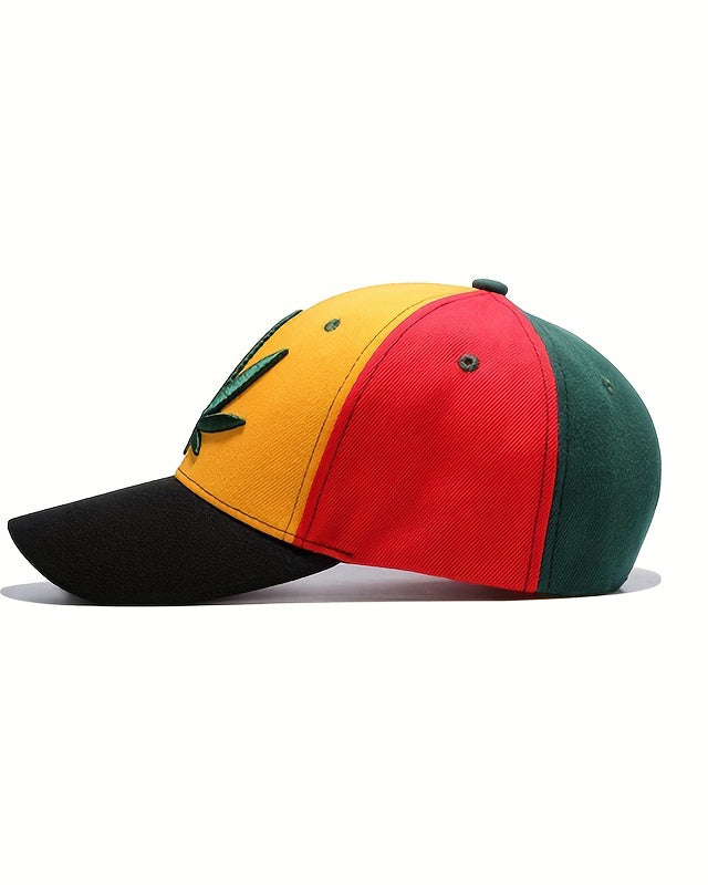Reggae-colored Versatile Baseball Cap