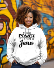 Power In The Name of Jesus Love Long-sleeved Hoodies