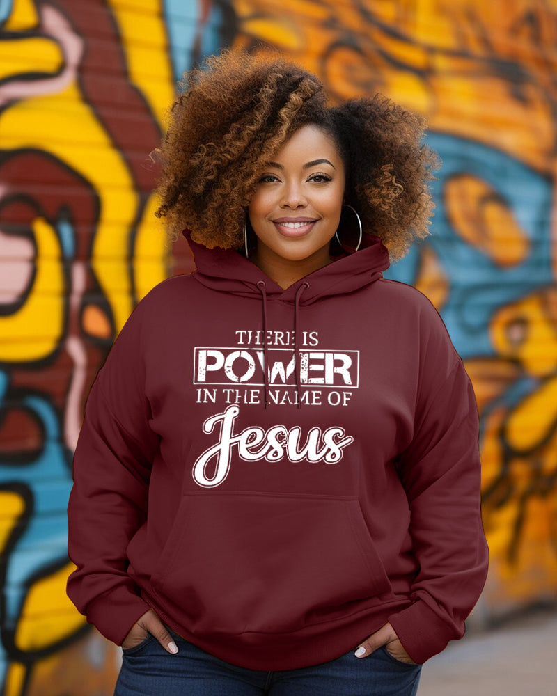 Power In The Name of Jesus Love Long-sleeved Hoodies