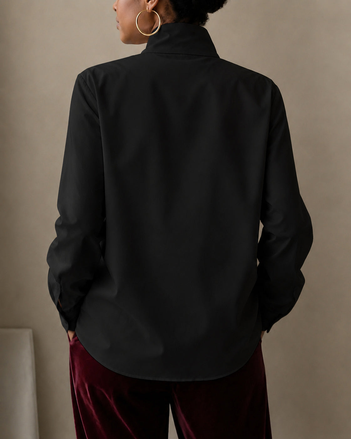 Inspired Designer Oversize Tops Shirt Blouse
