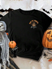In My Maid Of Horror era Halloween Cotton Crew Neck Short Sleeve T-shirt