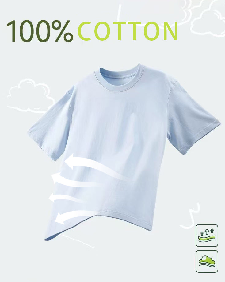 Halloween Pumpkin Ghost Bow 100% Cotton Crew Neck Short Sleeve Tshirt