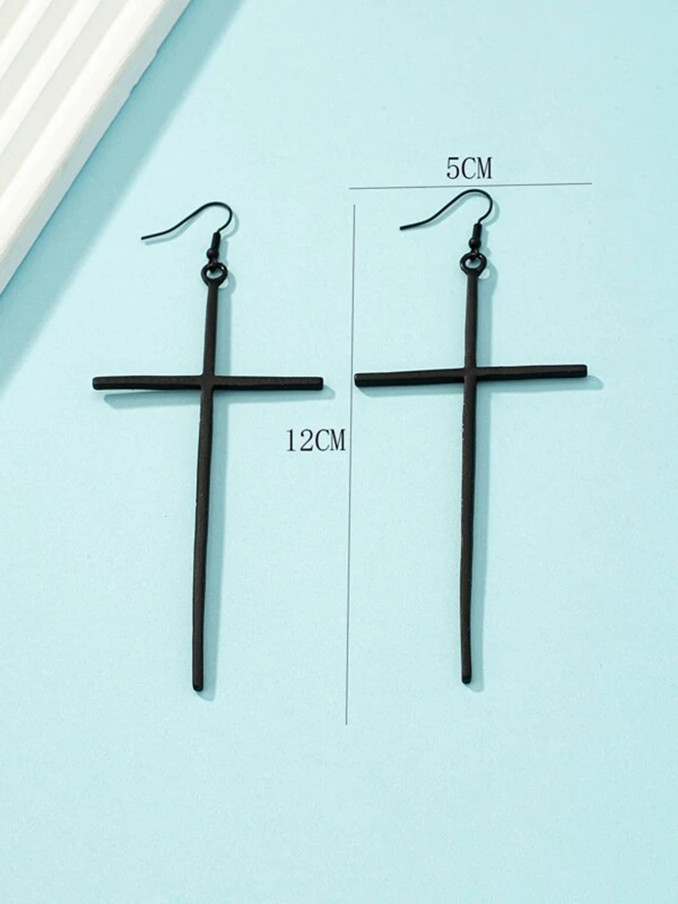 Minimalist Cross-shaped Fashion Statement Earrings
