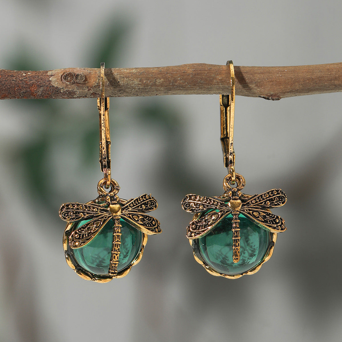 Bohemian Dragonfly Earrings