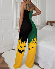 Juneteenth Graffiti Print Jumpsuit