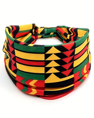 African Printed Boho Headband for Women