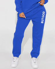 Nobody But God Crew Neck Sweatshirt Two Pieces Set