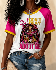 Christian Jesus Crew Neck Short Sleeve Tshirt