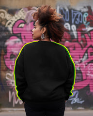 Black Women Black History Month Long Sleeve Sweatshirt