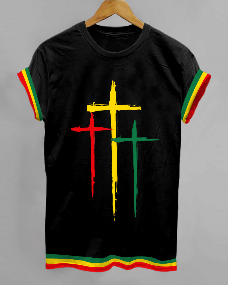 Cross Graphic Short Sleeve Tshirt
