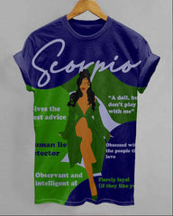 Scorpio Girly Season Unisex Short Sleeve Tshirt