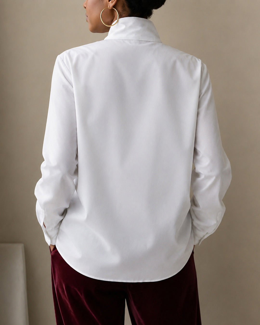 Inspired Designer Oversize Tops Shirt Blouse