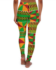 African Kente Print Women Leggings