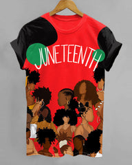 Celebrate Juneteenth Together Unisex Short Sleeve Tshirt