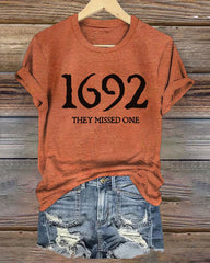 1692 They Missed One Halloween T-Shirt