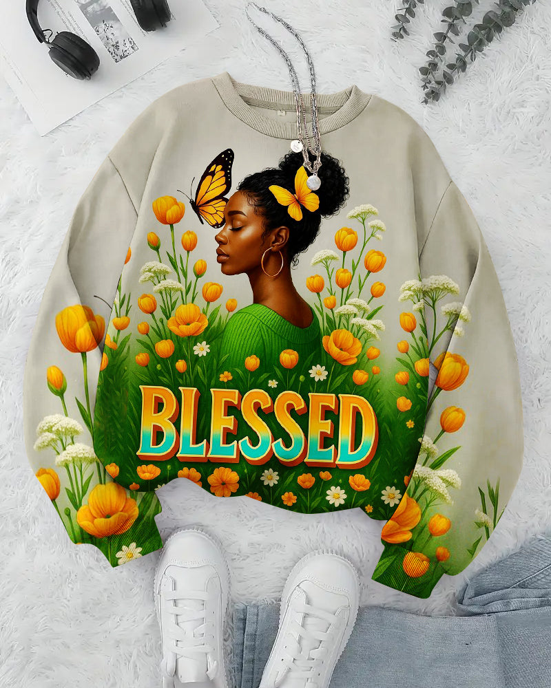 God Blessed Crewneck Sweatshirt