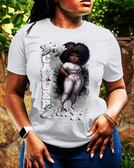 Big Cancer Energy Black Girl Short Sleeve Tshirt