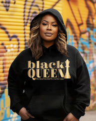 Golden Queen Chess Long Sleeves Hoodie