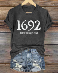1692 They Missed One Halloween T-Shirt