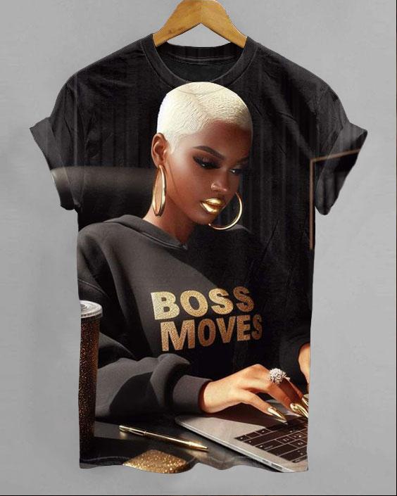Black Girl Focuses On Herself Unisex Short Sleeve Tshirt