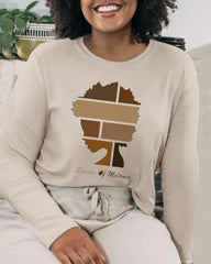 Shades Of Melanin Long Sleeve T-shirt