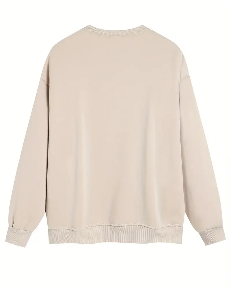 Halloween Dancing Skeleton Cotton Long Sleeve Sweatshirt